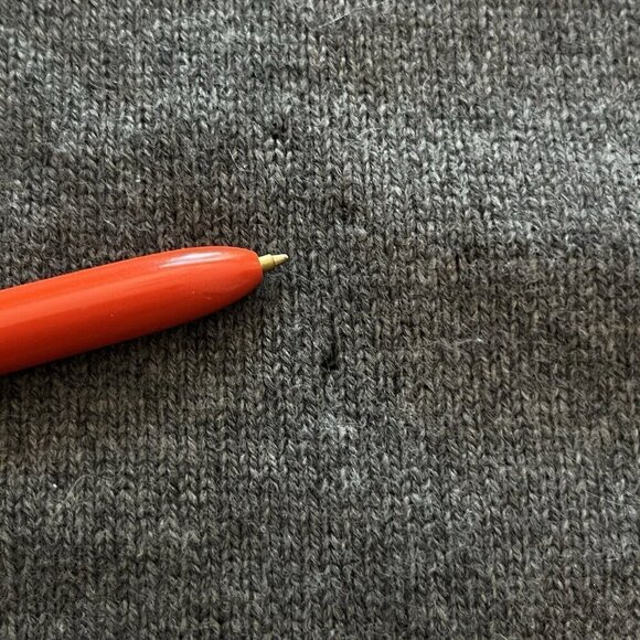 Castle of Ireland Womens Cardigan Sweater Merino Wool Angora Medium Vtg Flaws - Picture 11 of 16